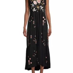 ✨✨SOLD✨✨ Johnny Was tiered maxi dress cotton NWT small Ceretti